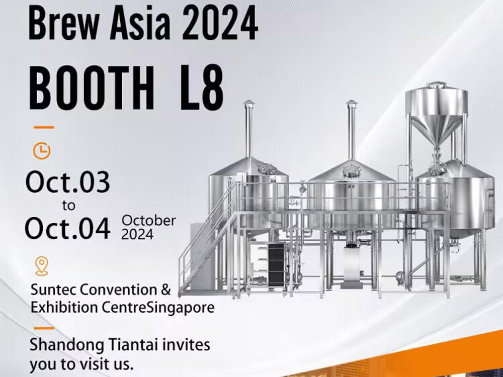 <b>Join Tiantai Brewtech at Brew Asia 2024 in Singapore</b>